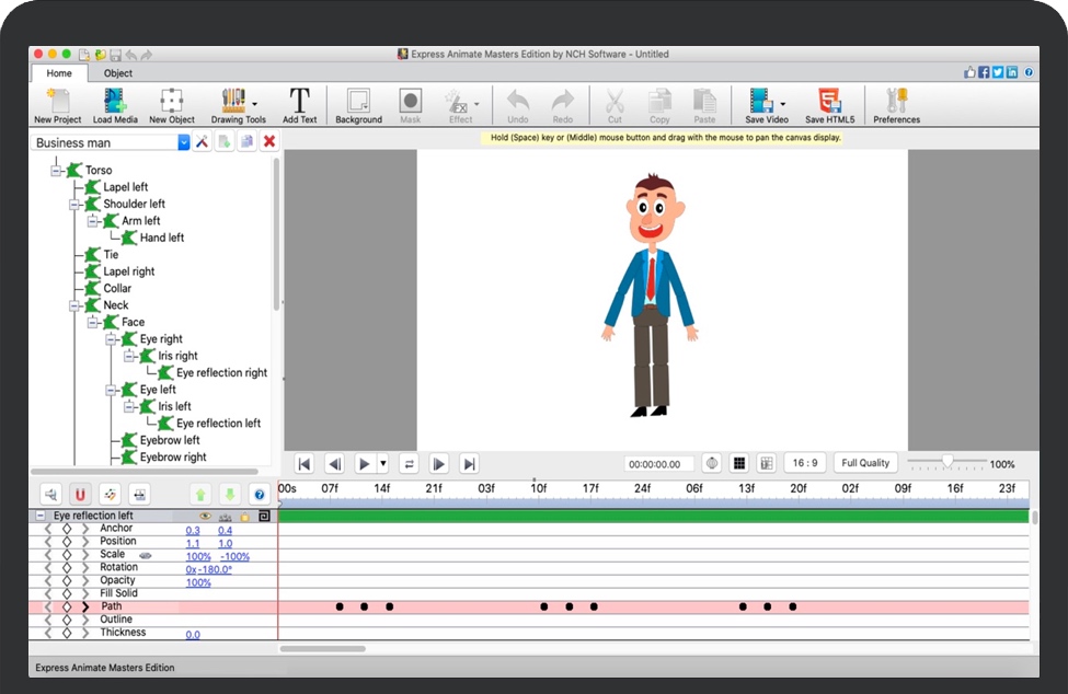 Express Animate for Mac v6.21 苹果动态图形和动画软件 破解版下载