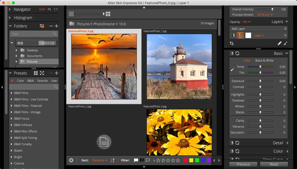 Exposure X4 for Mac v4.0.6.170 照片编辑器 PS滤镜插件 破解版下载