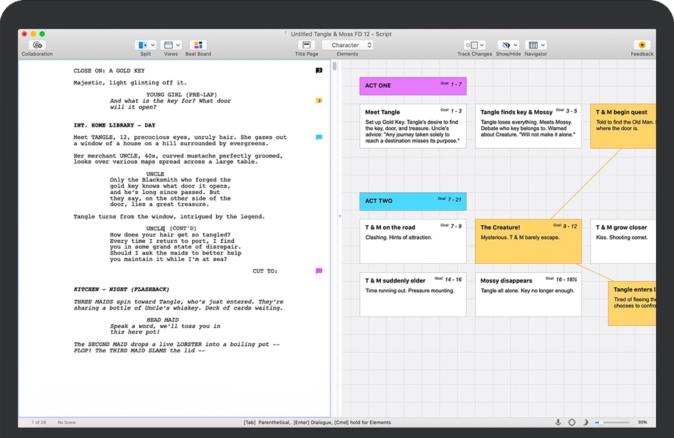 Final Draft 12 for Mac v12.0.6 苹果强大的剧本编写软件 完整版下载