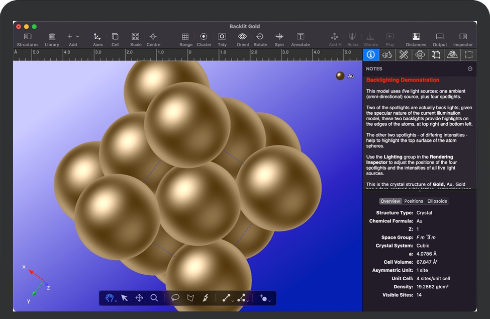 CrystalMaker X for Mac v10.8.0 苹果高级化学和材料结构建模软件 完整版下载