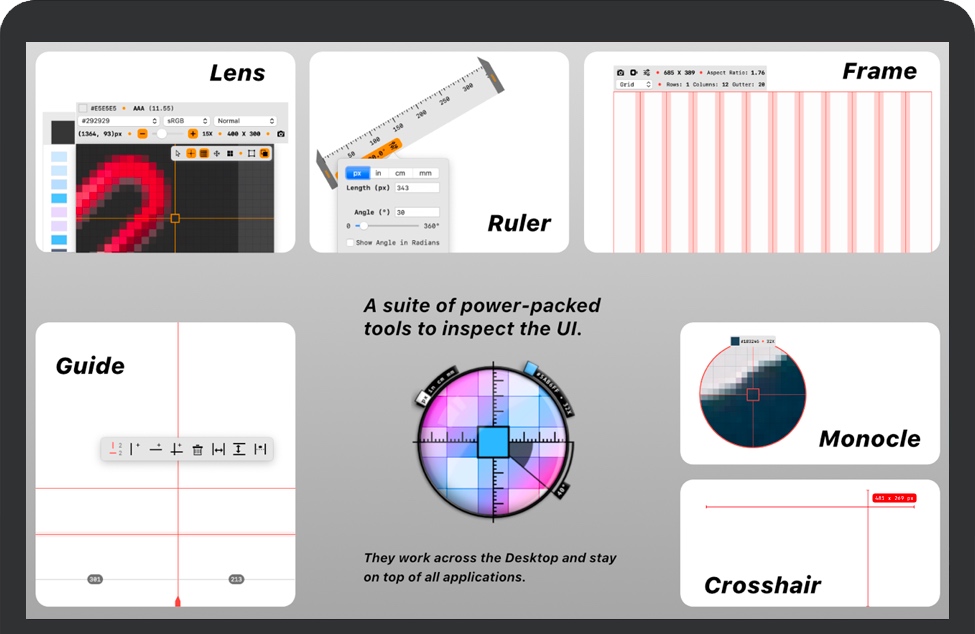 QuickLens for Mac v2.8 苹果电脑UI设计开发软件 破解版下载