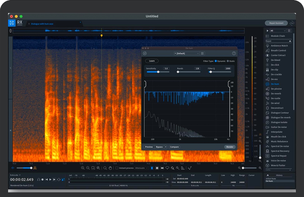 iZotope RX 9 Advanced v9.0.1 苹果专业的音频修复软件 破解版下载