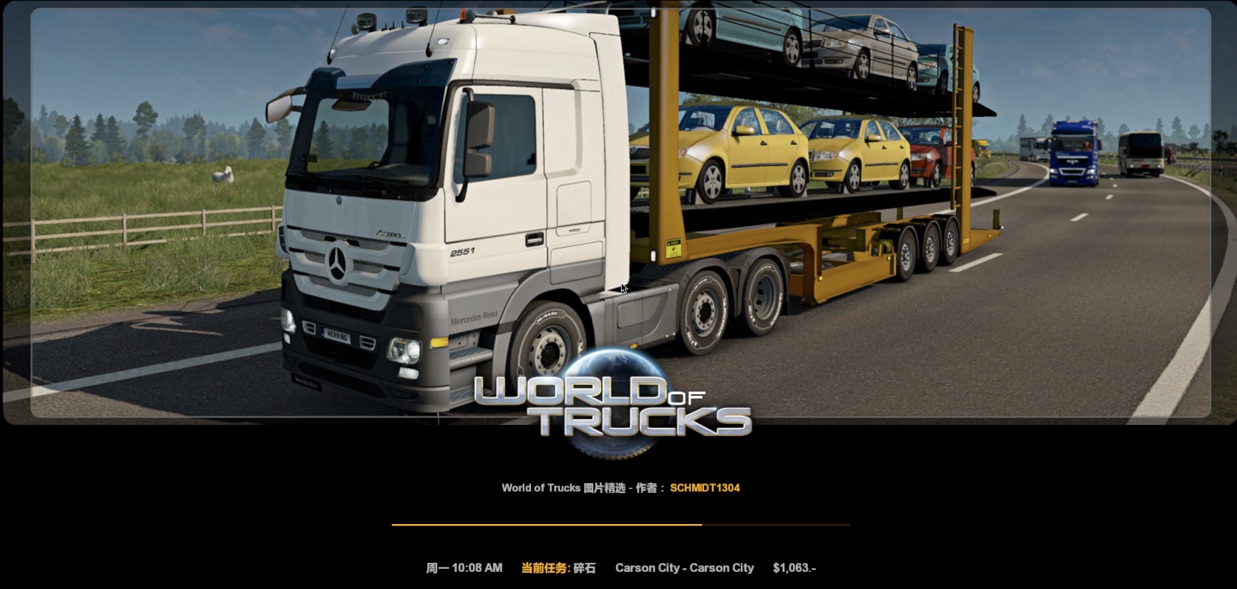 American Truck Simulator for Mac 1.16.2 美国卡车模拟 中文版下载