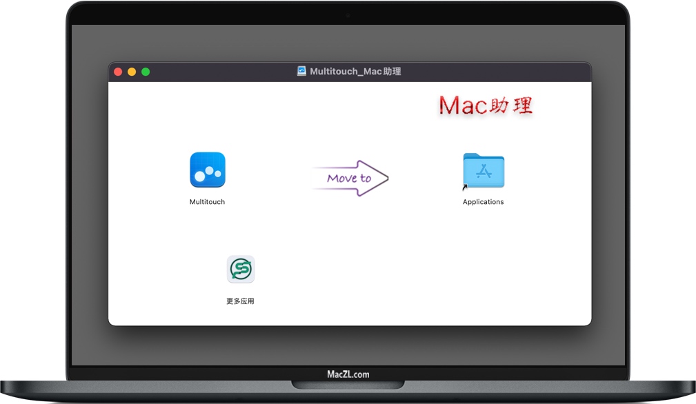 Multitouch for Mac v1.27.7 苹果添加多点触控手势 完整版下载插图