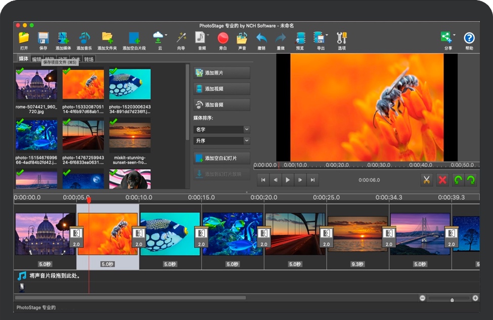 PhotoStage Pro for Mac 8.63 苹果电子相册制作软件 中文破解版下载