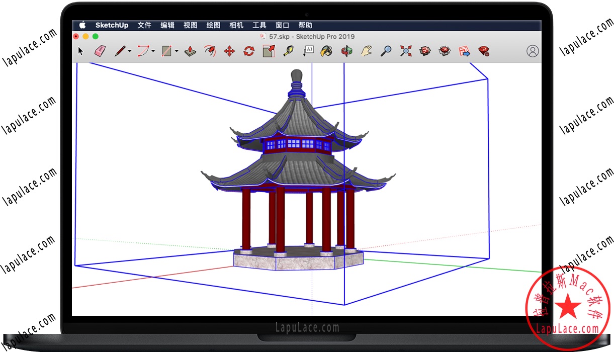 SketchUp Pro 2020 for Mac v20.2 草图大师建模软件 中文破解版下载