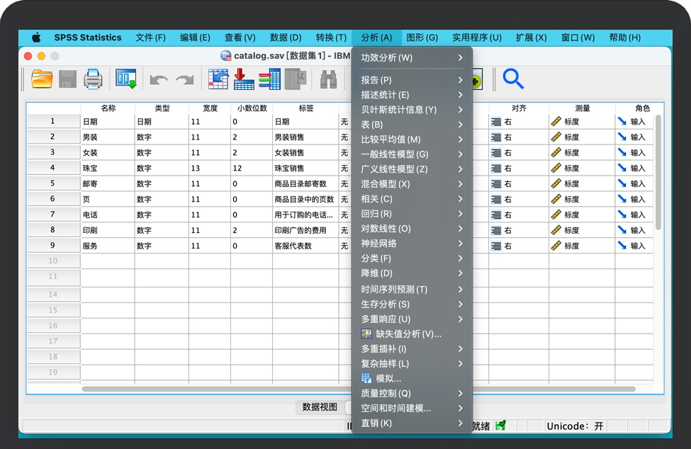 IBM SPSS Statistics for Mac v27.0.1.0 苹果数据统计/分析软件 中文破解版下载