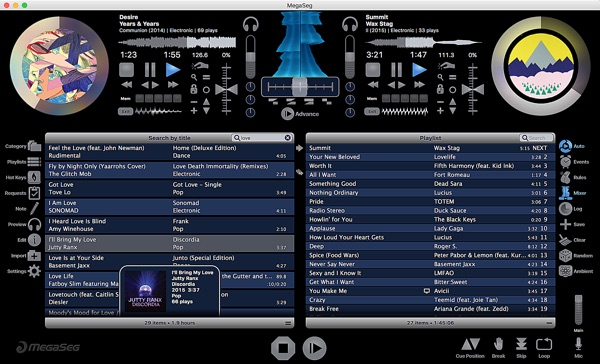 MegaSeg Pro for Mac v6.0.9 音频/视频DJ混音软件 破解版下载
