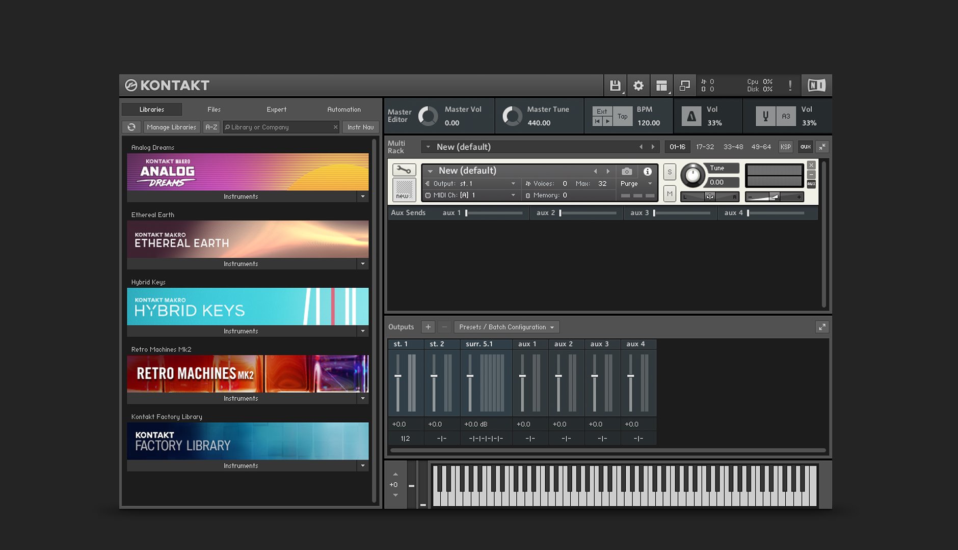 Kontakt 6 for mac v6.6.0 综合多款音色库 音源音色合成器/采样器