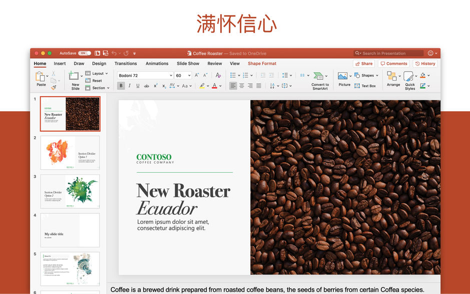 Microsoft PowerPoint 2019 for Mac v16.29 PPT幻灯片制作软件