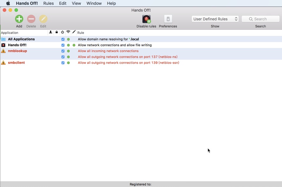 Hands Off! for Mac v4.2.0 监控网络连接 防火墙工具 破解版下载