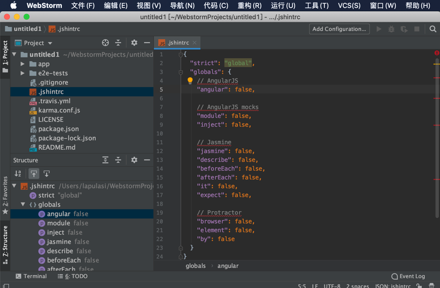 WebStorm for Mac v2019.3.3 Web前端开发工具 中文汉化版下载
