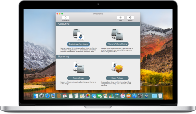 Winclone Pro for Mac v7.3.4 克隆、迁移和还原Boot Camp分区