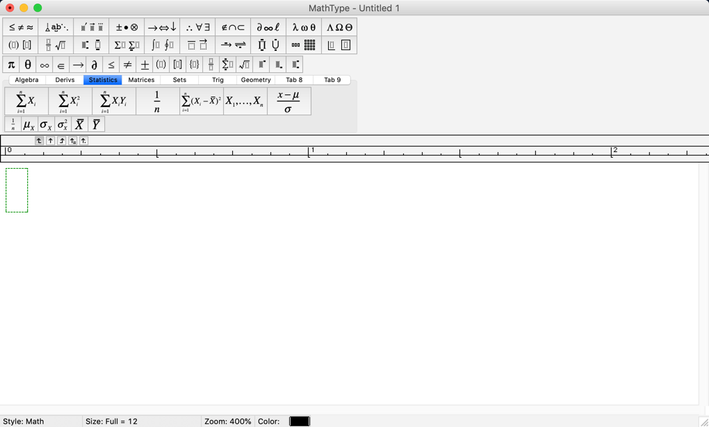 MathType for Mac 7.4.1 破解版下载 强大的数学公式编辑器