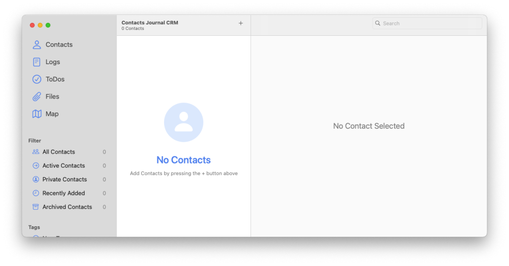 Contacts Journal CRM for Mac v3.3.2 客户关系管理工具 破解版下载