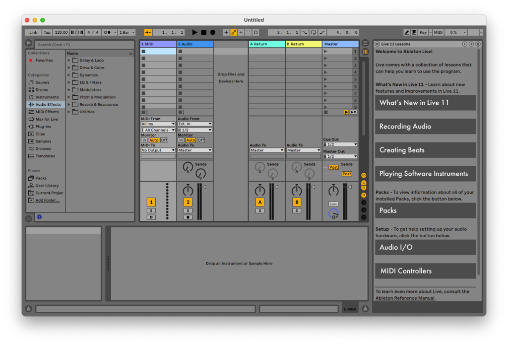 Ableton Live Suite For Mac音乐创作软件套装工具 V11.2.7