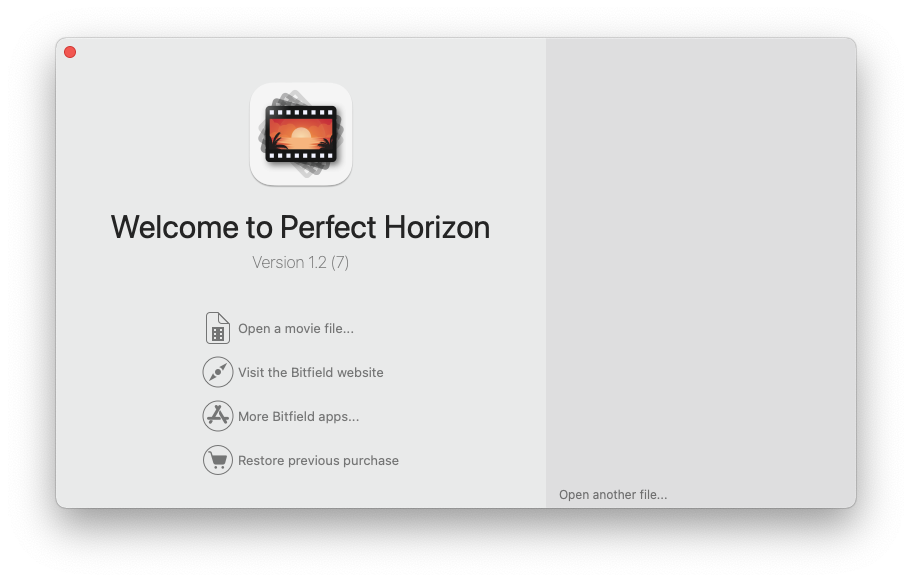 Perfect Horizon For Mac强大的视频编辑工具 V1.2.0
