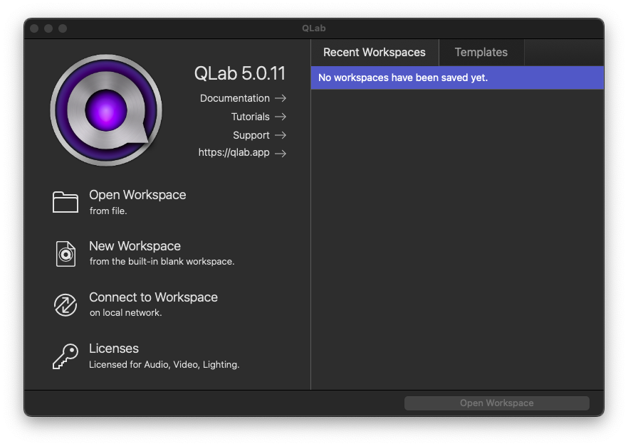 QLab Pro For Mac专业现场媒体编辑工具 V5.0.11