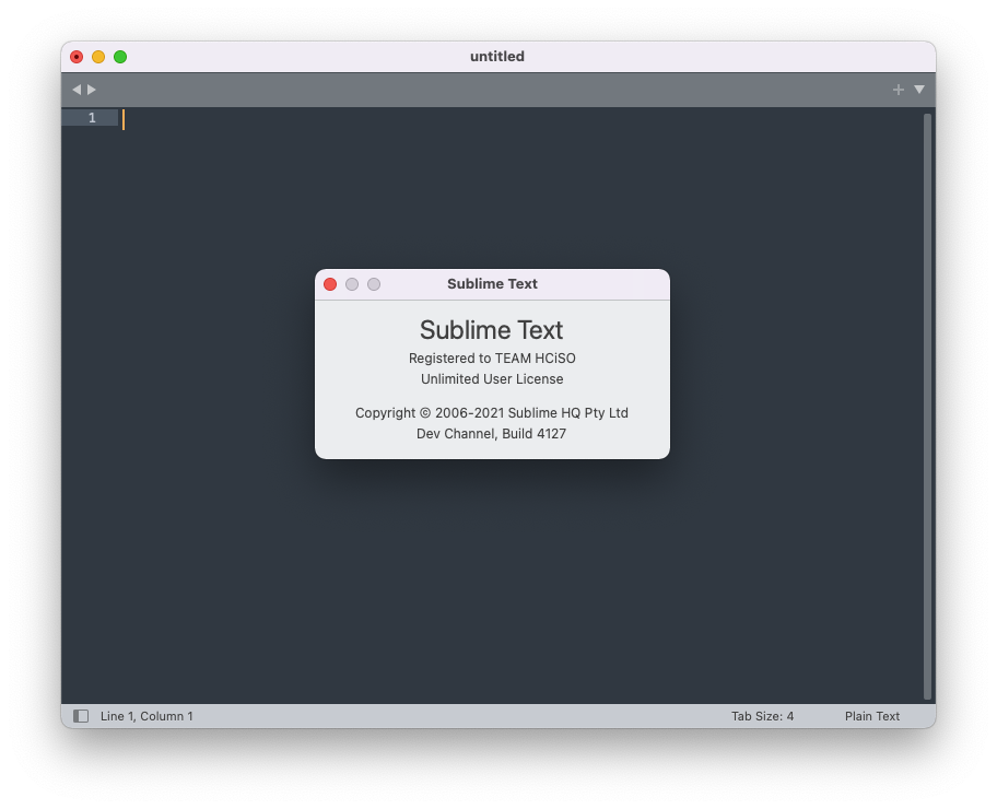 Sublime Text For Mac超强代码编辑器 V4 Dev build 4127