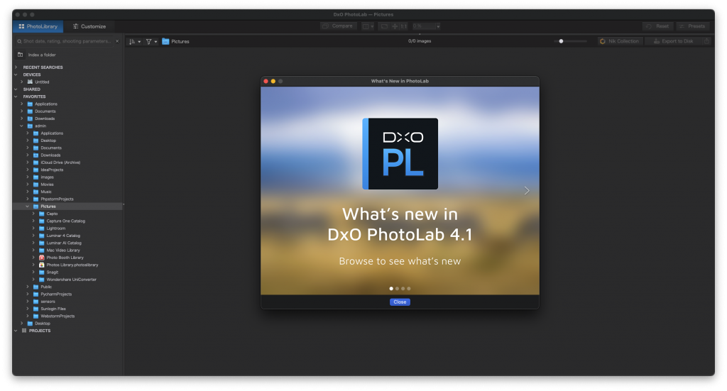 DxO PhotoLab 2/3/4 For Mac精简而强大的照片处理工具 V4.2.1