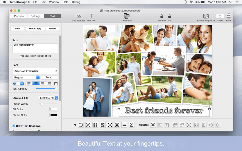 TurboCollage Pro For Mac照片拼贴制作工具 V7.2.3