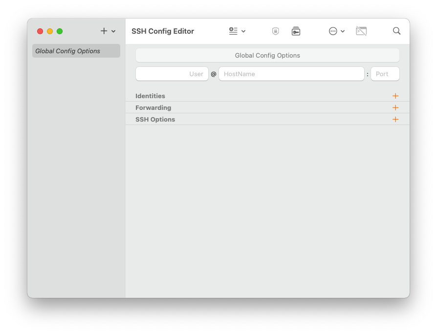 SSH Config Editor Pro For Mac配置SSH编辑工具 V2.3.0
