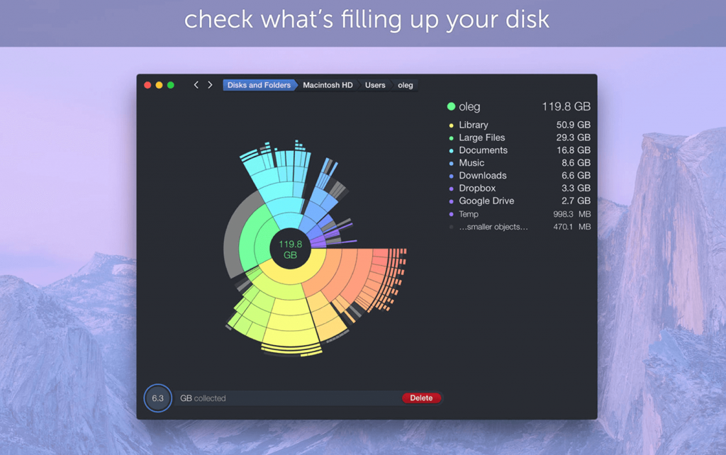 DaisyDisk For Mac强大的磁盘空间扫描工具 V4.21.1