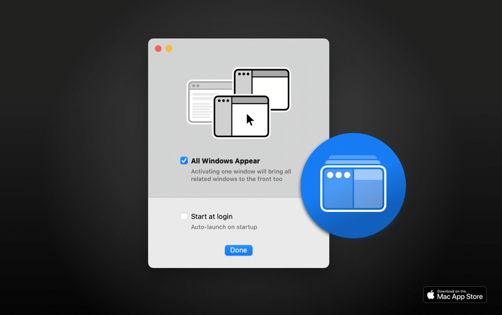 All Windows Appear For Mac窗口显示工具 V1.1.5