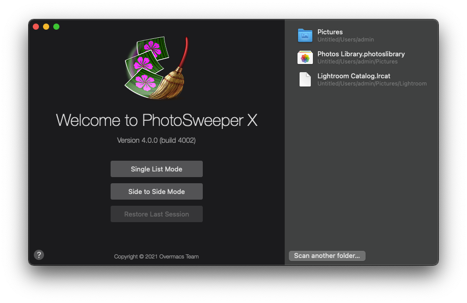 PhotoSweeper X For Mac重复照片查找删除工具 V4.0.0