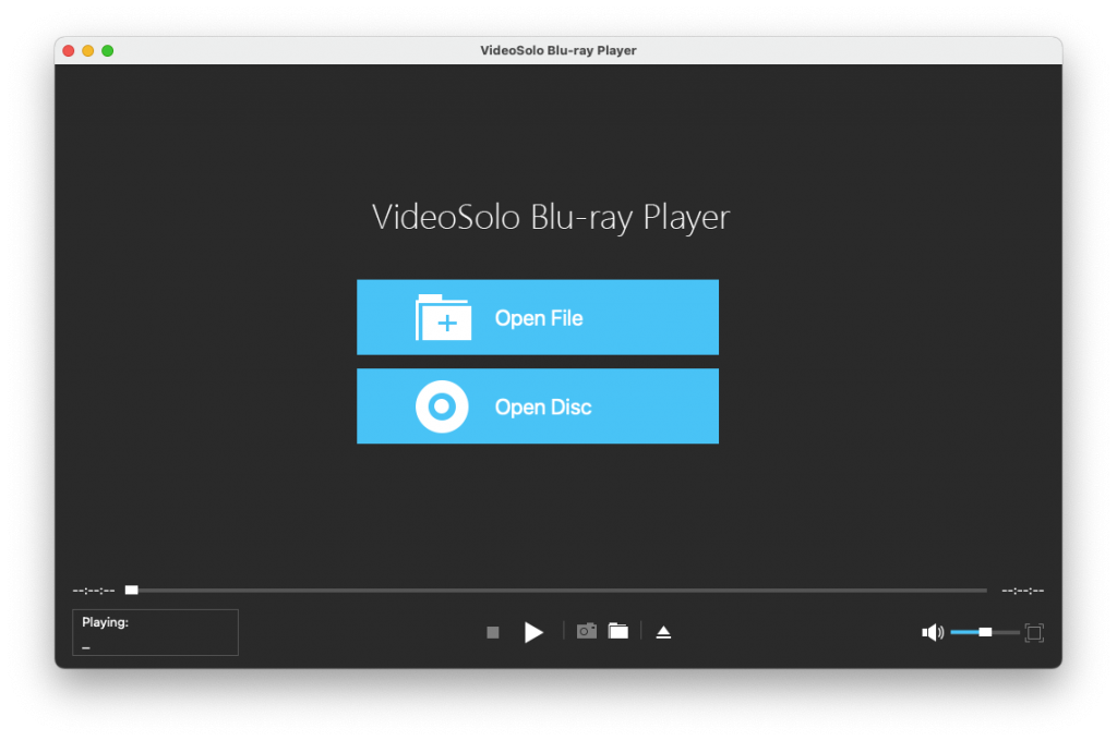 VideoSolo Blu-ray Player For Mac强大的蓝光播放工具 V1.1.16.103628