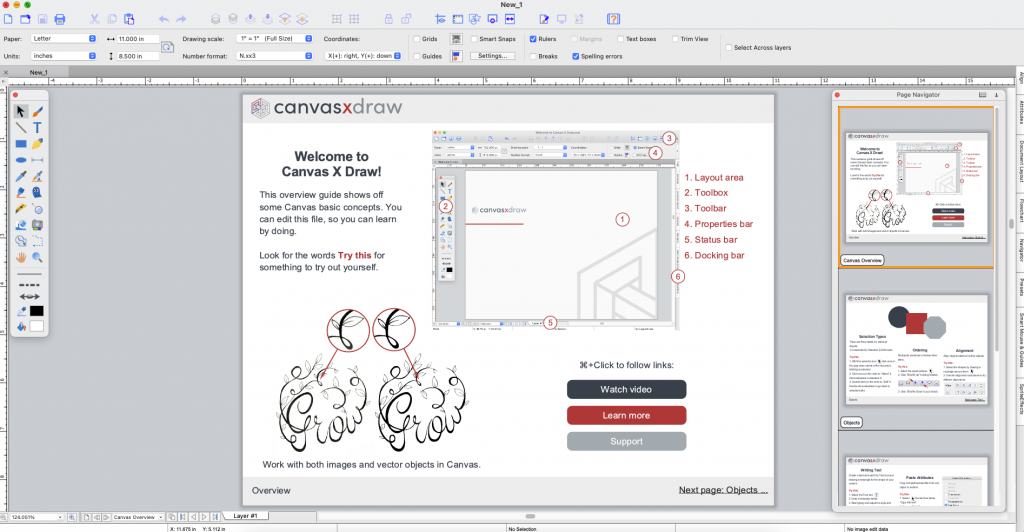 Canvas X Draw For Mac技术插图工具 V7.0.2