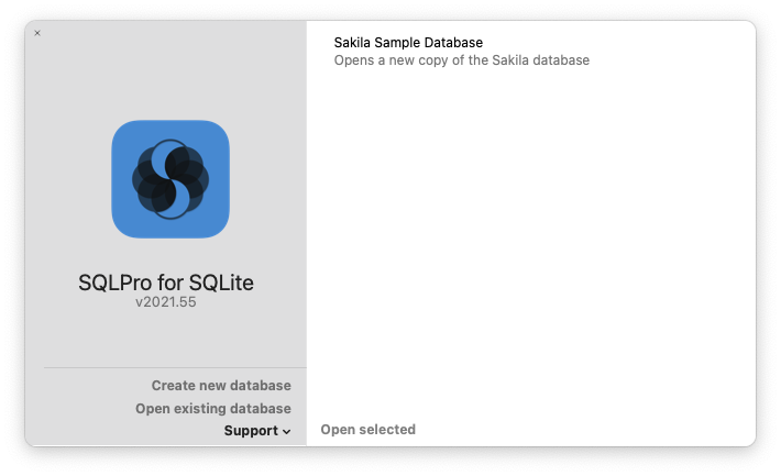 SQLPro for SQLite For Mac简单且强大的SQLite编辑器 V2021.55