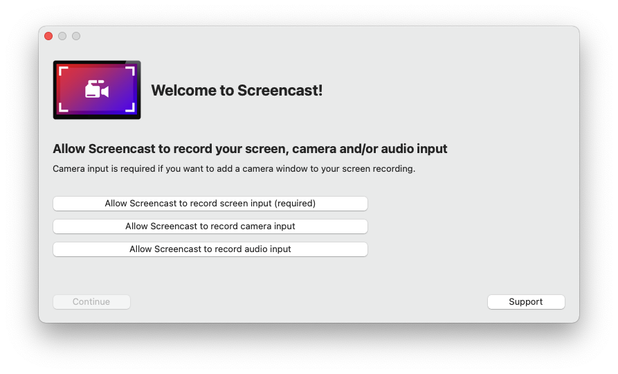 Screencast For Mac录屏工具 V1.9.3