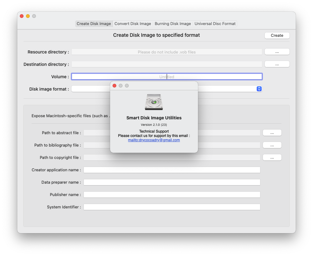 Smart Disk Image Utilities For Mac磁盘镜像工具 V2.1.0