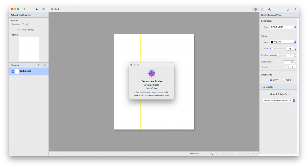 Separation Studio For Mac一款CMYK印刷分色工具 V2.2.1