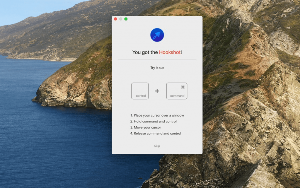 Hookshot For Mac光标快速移动和管理窗口的工具 V1.23