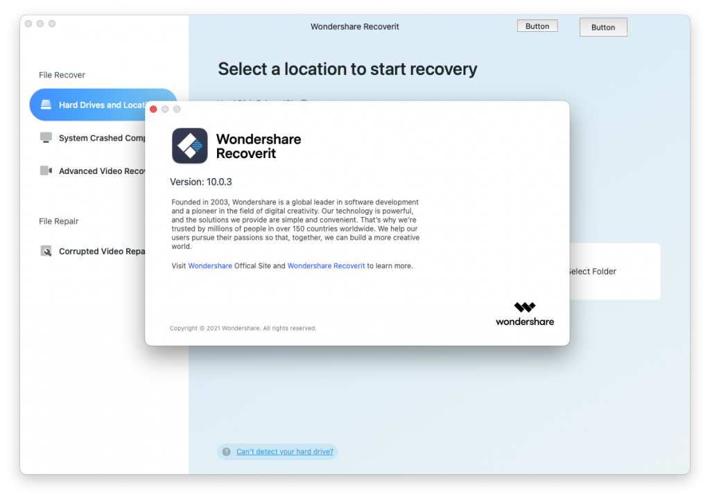 Wondershare Recoverit For Mac强大的数据恢复工具 V10.0.3.8