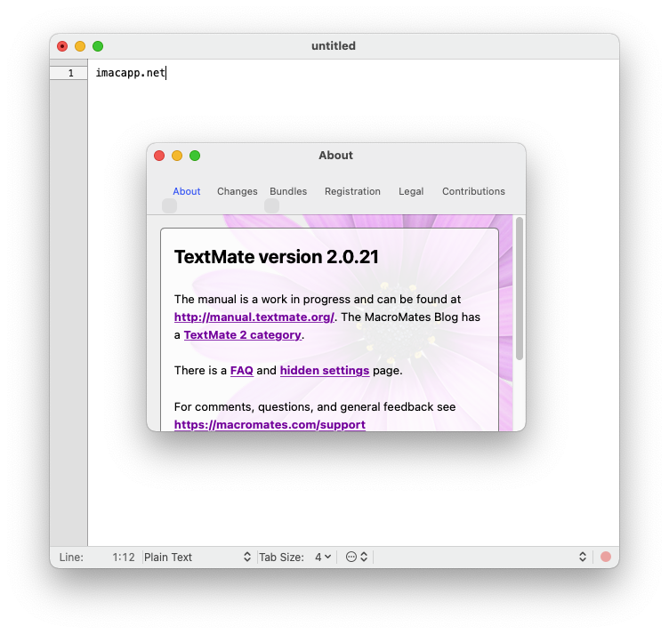 TextMate For Mac著名的文本编辑器 V2.0.21