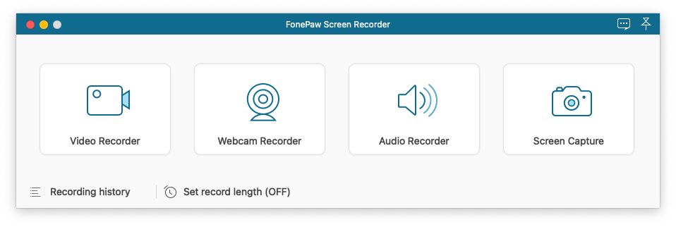 FonePaw Screen Recorder For Mac专业屏幕录像工具 V2.7.0.2814