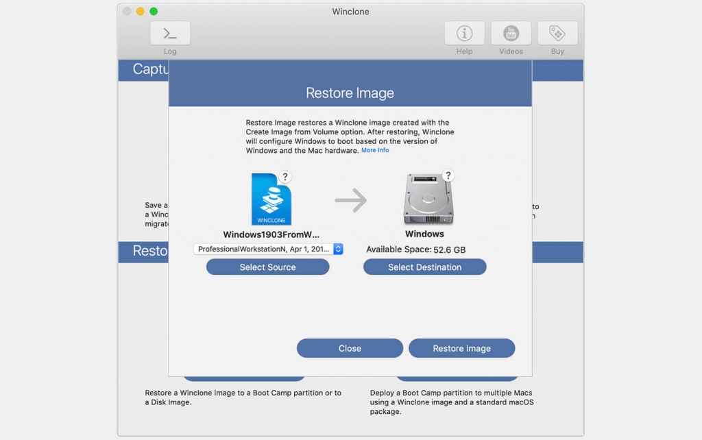 Winclone Pro For Mac专业Windows分区备份还原工具 V9.1