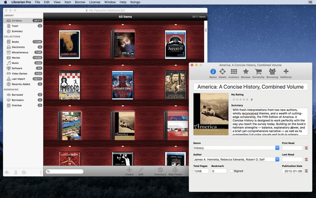 Librarian Pro For Mac多媒体信息收集管理应用 V7.0.6