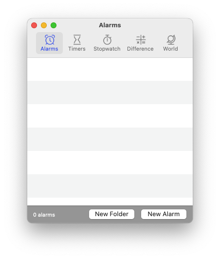 Alarm Clock Pro For Mac强大的闹钟和时间提醒工具 V15.0