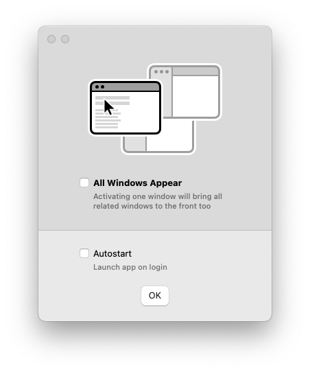 All Windows Appear For Mac窗口显示工具 V1.2.5