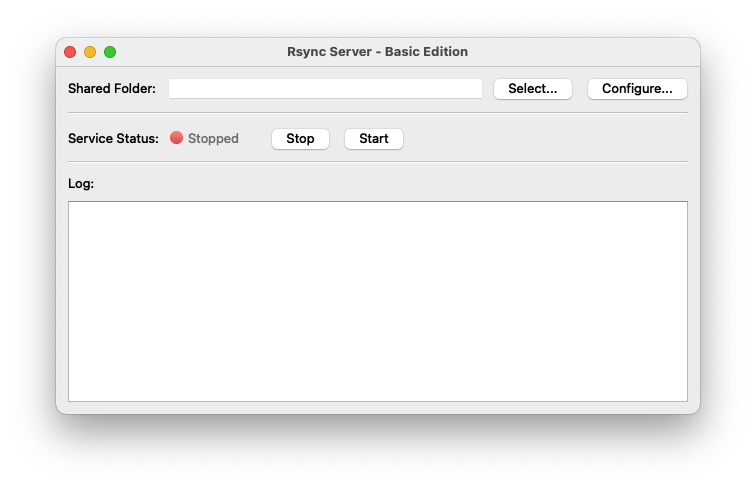 Rsync Server Basic Edition For Mac一款Rsync服务器工具 V2018.08.12