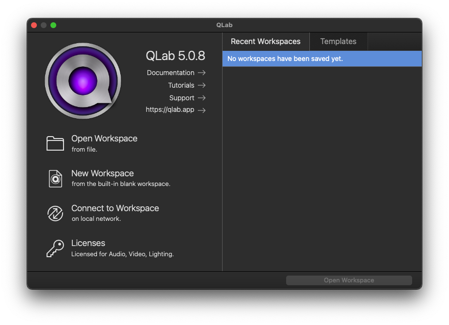 QLab Pro For Mac专业现场媒体编辑工具 V5.0.8