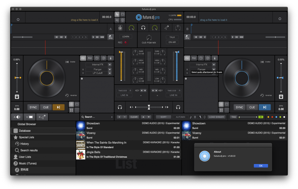 future.dj pro for Mac v1.8.0 专业DJ混音软件 破解版下载 - 