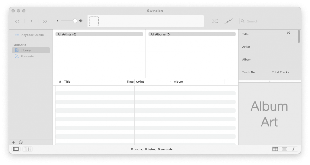 Swinsian For Mac优秀的轻量级音乐播放器工具 V3.0Preview1.565