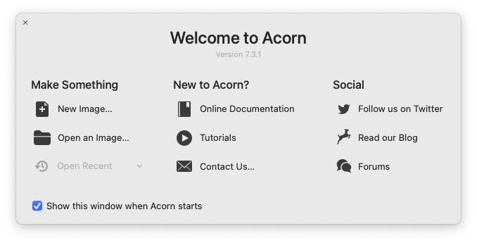 Acorn For Mac优秀的轻量级图形处理工具 V7.3.1