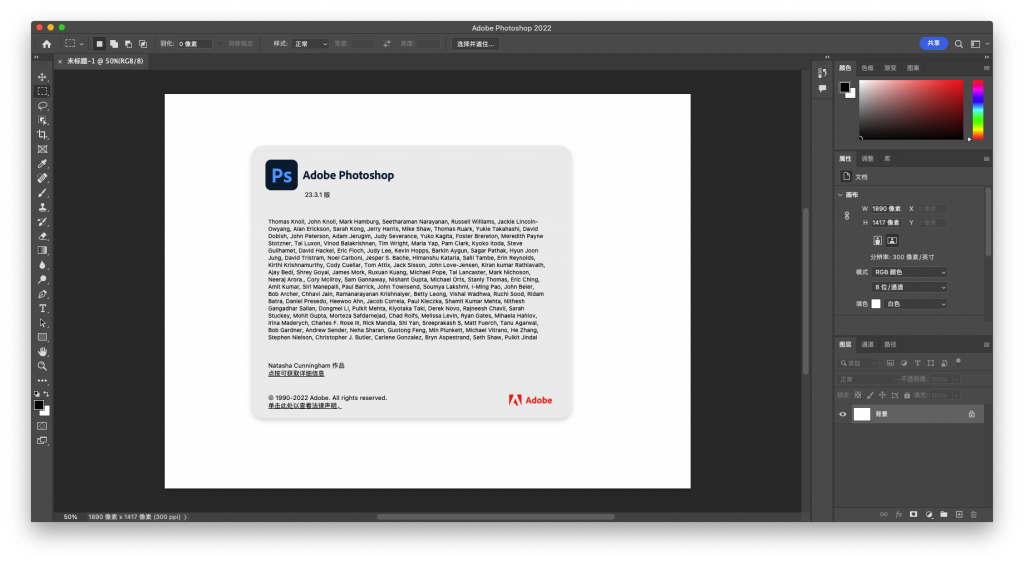 Adobe Photoshop 2022 for Mac v23.3.1 PS2022 最新中文破解版下载