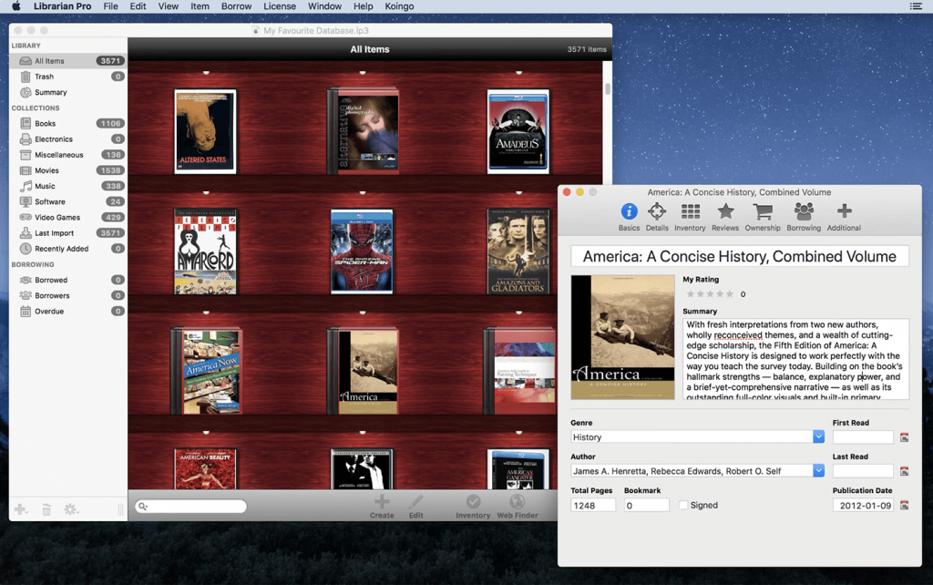 Librarian Pro For Mac多媒体信息收集管理应用 V7.0.3
